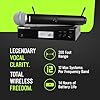 Shure BLX24R/B58 UHF Wireless Microphone System - Perfect for Church, Karaoke, Vocals - 14-Hour Battery Life, 300 ft Range | BETA 58A Handheld Vocal Mic, Single Channel Rack Mount Receiver | J11 Band #1