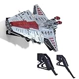 Wall Mount Bracket for Lego Star Wars UCS Venator 75367 – Dual Heavy-Duty Bracket System for Secure Display, Easy Installation