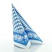 Produktbild Sovie HORECA Serviette | Bavaria Raute | 40x40 cm 50 STK | Linclass® Airlaid | Wiesn Festzelt Bayrisch (Blau)