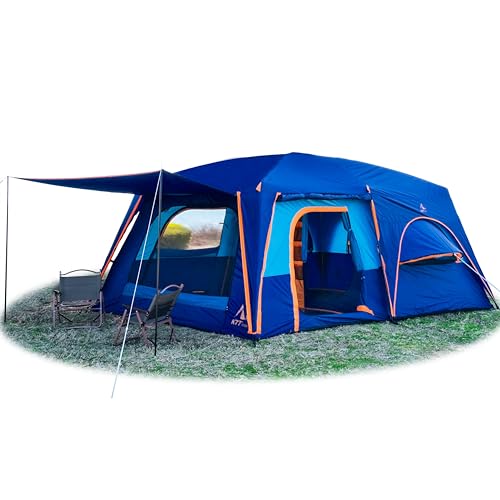 KTT Extra Large Tent 12 Person,Family Cabin...