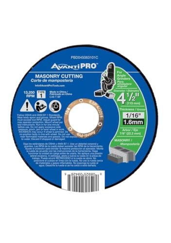 MASONRY CUTOFF DSC4-1/2"3