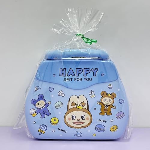 Image of Money Saving Bank with Coin Slot / /Creative Cartoon Design Money Bank / /Plastic Piggy Bank for Boys & Girls (Pack of 1) (Handbag Piggy Bank)
