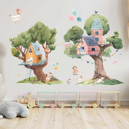 Vinilos Decorativos Animales Cartoon 30x90cm 2 piezas miniatura 5
