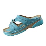 orthopädische pantolette hausschuhe rutschfest sommer aushöhlen blumen sandaletten fußbett sandalen slingback open toe schuhe damen big fußkorrektur sandale frauen bunion 5 corrector schuhe sommer strand