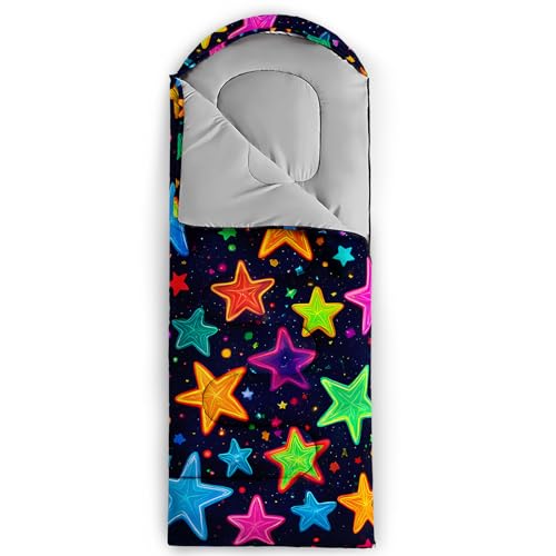 Bolsa de dormir para camping al aire libre, portátil y liviana, adecuada para niños y niñas, color Fzx6 miniatura 6