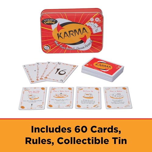 Karma Card Games for Kids – Card Games for Adults, Family Games Night, Card Games for Families, Multi-Player, Screen Free, Travel Games, Playing Cards, What Goes Around, Comes Around, Ages 8+ by PlayMonster - Image 4