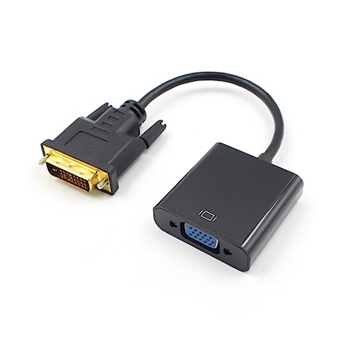 jojofuny Adaptador Dvi-d Para Vga Adaptador Dvi Para Vga Dvid Para Adaptador Conversor Dvi-d Para Vg