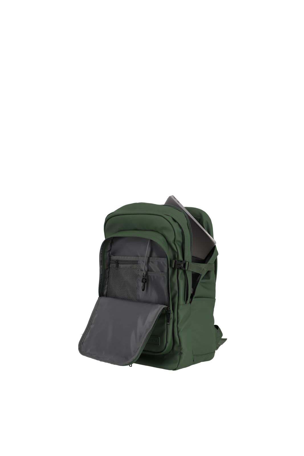 travelite zaino in materiale idrorepellente, scomparto imbottito per laptop da 15,6 pollici, zaino BASICS con funzione di aggancio, 48 cm, 28 litri, 900 grammi