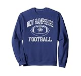 New Hampshire Wildcats Football Intensity Navy Sweatshirt