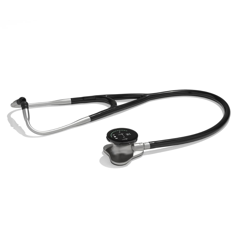 Stéthoscope numérique digital CORE 500™ - Amplification x40, suppression active du bruit, ECG à 3 dérivations, IA certifiée par la FDA avec Eko+, affichage couleur