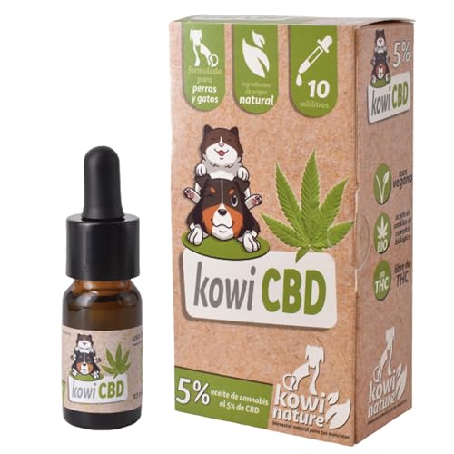 KOWINATURE Kowi CBD Pflegeöl für Hunde & Katzen – Natürlich beruhigend – Vegan – THC-frei – 10 ml