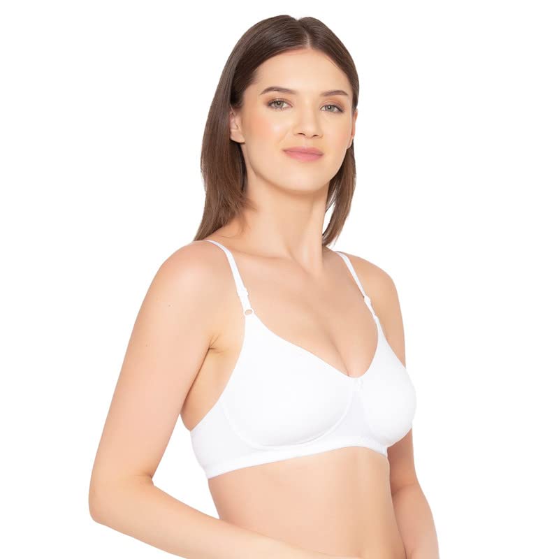 Image of Groversons Paris Beauty Women's Pack of 2 Seamless Non-Padded, Non-Wired Bra (COMB09)