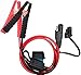 Produktbild YETOR SAE Krokodilklemme,anschluss autobatterie, SAE Schnellwechsel adapter für Krokodilklemmen mit 2FT 10AWG, SAE Clip Steck verbinder Verlängerungslade kabel für Autos Motorräder(SAE Clip)