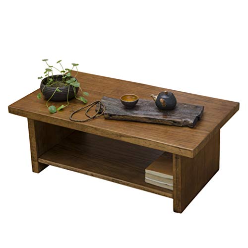Table pour ordinateur portable en bois massif pour petits salons - 2