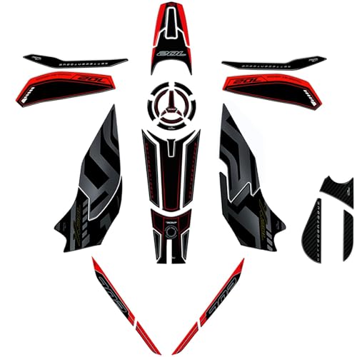 Kit autocollant moto compatible avec Benelli TRK 702X 2023-2026 Moon Grey