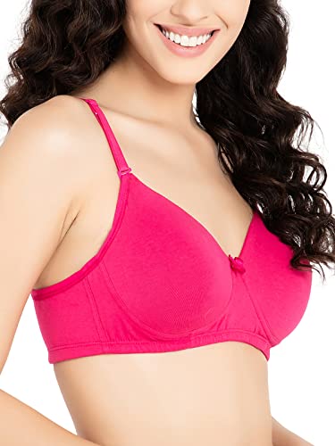 Image of Clovia Women's Polyamide Padded Non-Wired Full Coverage Multiway T-Shirt Bra