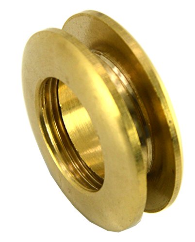 Okones Pack Of 10,1/2'' Diameter,Solid Brass Grommet Eyelets Buckle Scrapbook Stamping Leathercraft Backing Corns(Diameter 1/2'' 13Mm) #TOP2