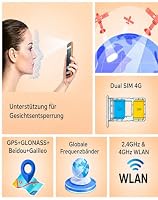 invens Note 15P Handy ohne Vertrag, Android 16 Go Smartphone, 9GB+32GB – Ansicht 6