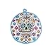 IMUSA USA MEXI-1010 Calabera Cloth Tortilla Warmer 12-Inch, Multicolor