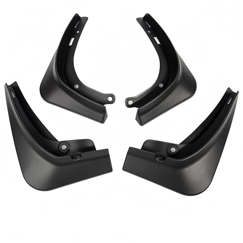 Guardabarros para Tesla Model Y 2021-2024: olvida las salpicaduras de barro con plástico negro mate