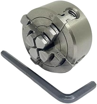 4 ジョー 独立 2インチ 50mm 旋盤チャック 回転センター Mt 3 スレッド 14X1-Amz433