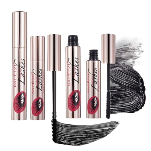4D Silk Fiber Wimperntusche – Wasserdichte Mascara für voluminöse Wimpern