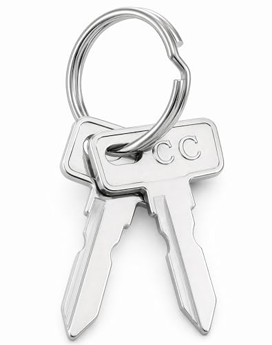 badogrio 2-Pack Golf Cart Ignition Keys with Keychain, Compatible with