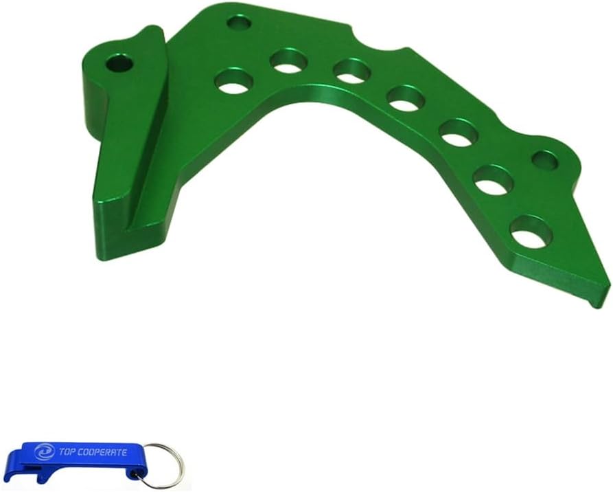 TC-Motor Billet Aluminum Chain Protector Sprocket Guard for Kawasaki KLX110 KLX110L Pit Dirt Bike KLX 110 (Green)