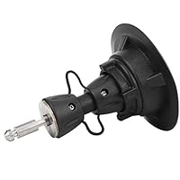 VGEBY Surfboard Sail Base, 1Set Durable Sail Base Verstellbare Sail Base Universal Sailboard Parts Paddle Board Zubehör (Schwarz)