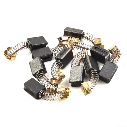 10pcs Cepillos de carbono para Hr2432 Hr2450 Hr2450t 4304 4305 Sustituye Cb406 Cb407 Cb418 Cb419 6x9x12mm Piezas de herramientas eléctricas