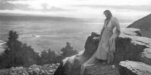 Tableau Impressions d'art Mural la Solitude du chagrin Herbert Gustave Schmalz 60x90cm