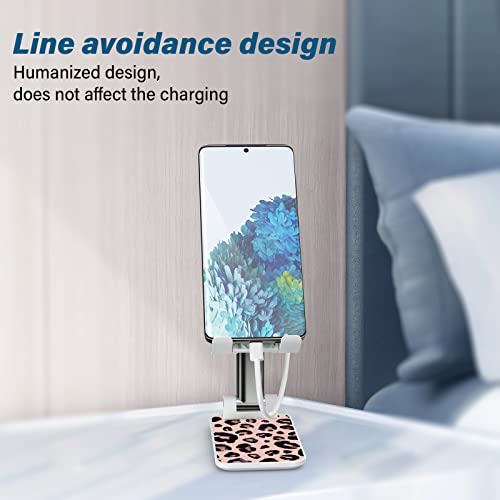 Image of Foldable Phone Stand for Desk,Angle of View Adjustable Cell Phone Stand,Phone Holder for Desk /ipad Stand ,Suitable for iphone, Samsung and Other Smart Phones Desk Accessories Phone Holder