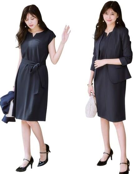 ✨ザスーツカンパニー カノニコ 礼服 ストライプ スーツ 160 8drop