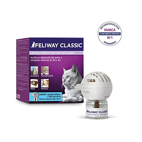 Feliway Classic Ceva Difusor Elétrico + Refil 48 mL