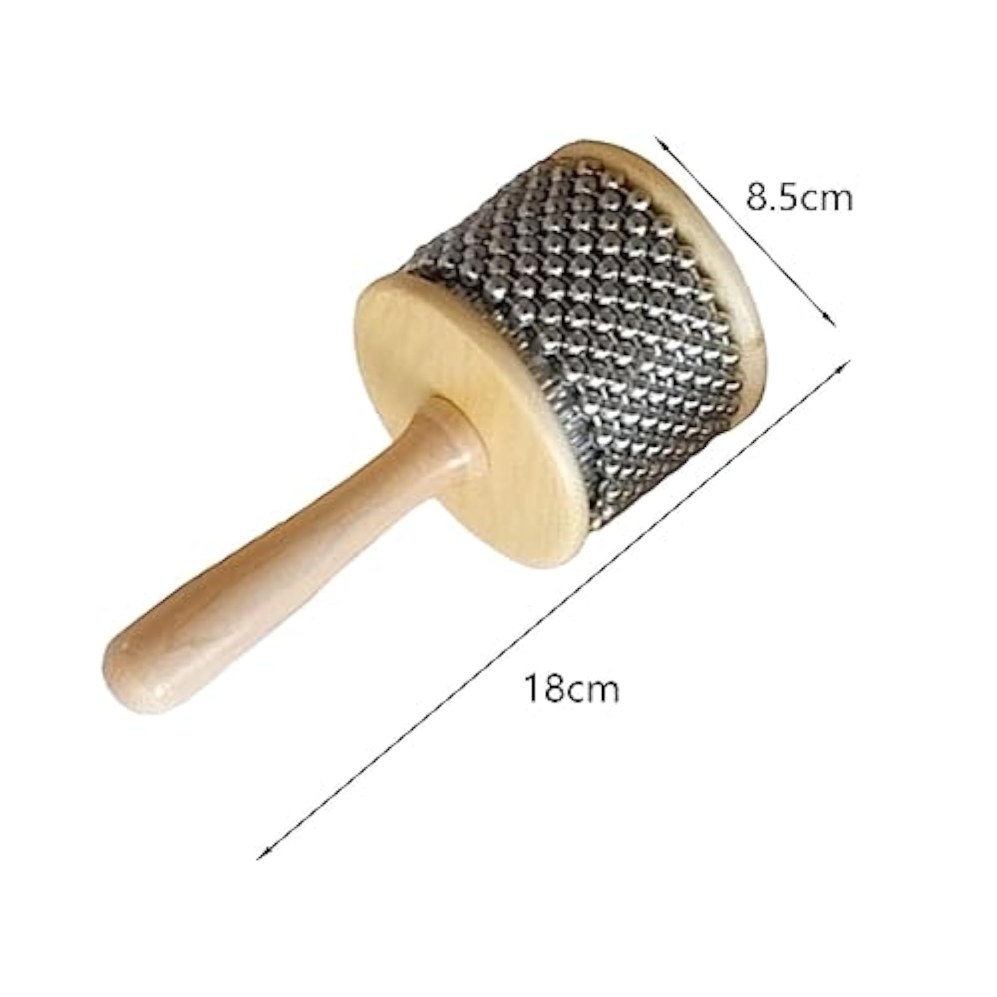 Wooden Hand Cabasa Musical Toy for Kids