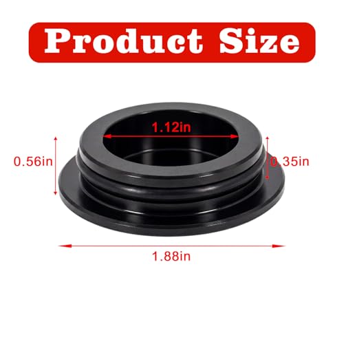 MTO-JQ Black Motorcycle Frame Hole Plugs Hole Covers Caps for CFMOTO 450SS 2023-2026 Models (2-PCS) - Thumbnail 2