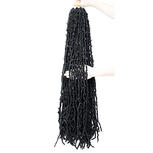 Lmzim 36 Inch Butterfly Locs Crochet Hair 5 Packs Long Distressed Soft Faux Locs, Crochet Braids Locs For Black Women #TOP6