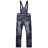 Diese Hose hat bogenförmige Fronttaschen und verdeckte Rückentaschen, sicherer.