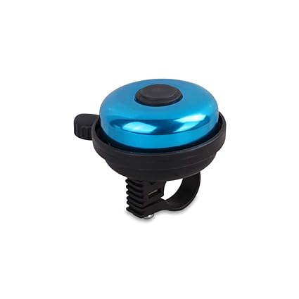 MINI-FACTORY Bike Bell for Adults Kids, Loud Crisp Clear Sound Bicycle Bell for Outdoor Cycling Safe Ring Horn Cycling Accessories (Left-Hand Use)