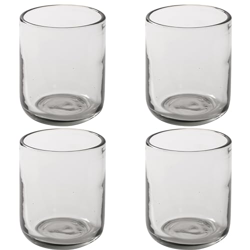 Bed Bath And Beyond Glassware: Elegant Sets for Every Drink Occasion 8 bloomhouse Sayulita Spring 4 Piece Hand Made 16 OZ Clear Glass Double Old Fashioned Set w/Four Coasters