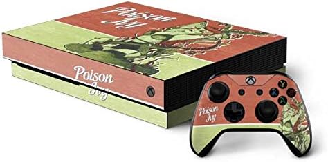 Skinit Decal Gaming Skin Compatible with Xbox One X Console and Controller Bundle - Officially Licensed Warner Bros Poison Ivy Design