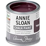 Annie Sloan Chalk Paint® (Tyrian Plum, 120 ml/4.06 Fl Oz) a unique decorative paint for furniture, cabinets and home décor with no sanding or priming