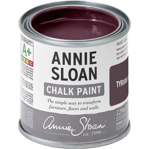 Annie Sloan Chalk Paint® (Tyrian Plum, 120 ml/4.06 Fl Oz)