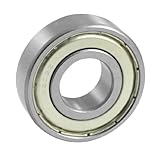 uxcell® 6203Z 17mm x 40mm x 12mm Metal Shielded Deep Groove Ball Bearing