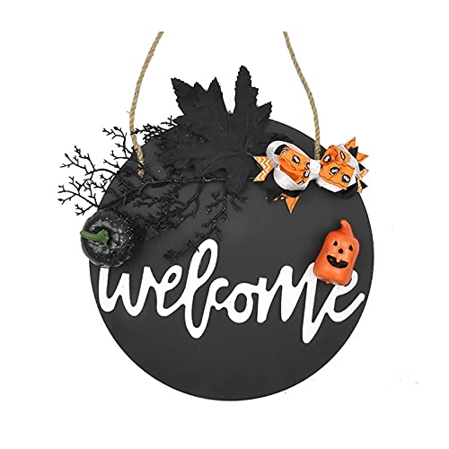 WENMENG2021 Bienvenida a Casa Signo de la Guirnalda de Bienvenida for la decoración del Porche Delantero de la casa Cartel De Bienvenida