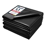 Garronda Bâche pour Bassin Extérieur 8x10m Liner Étanche PE 0,5 mm GD-0257...
