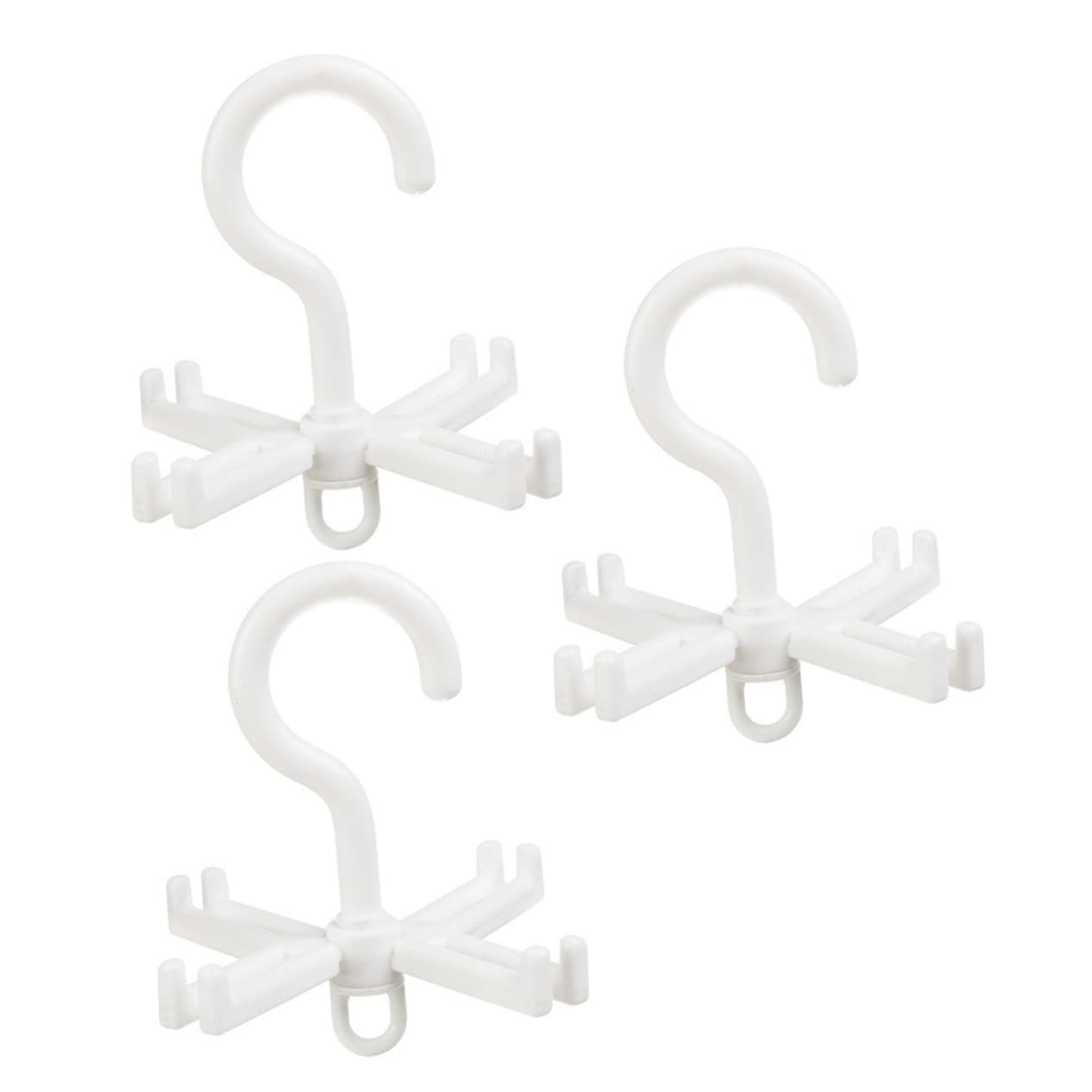 PRETYZOOM Multi-Function Hanger Rotating Storage Hook Drying Rack Compact for Home