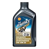 Shell Advance Ultra Synthetic 4T Motor Oil 15W-50 [1L]