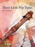 THREE LITTLE POP TUNES FLUTE A BEC -PARTITION+PARTIES SEPAREES 9043118672 Book Cover