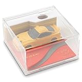 .3D Calendar 2026 Car Tear-Away Calendar & Memo Pad - Weekly Planner with Racing Design for Office Desk, Creative Souvenir Idea OFFICE_PRODUCTS.